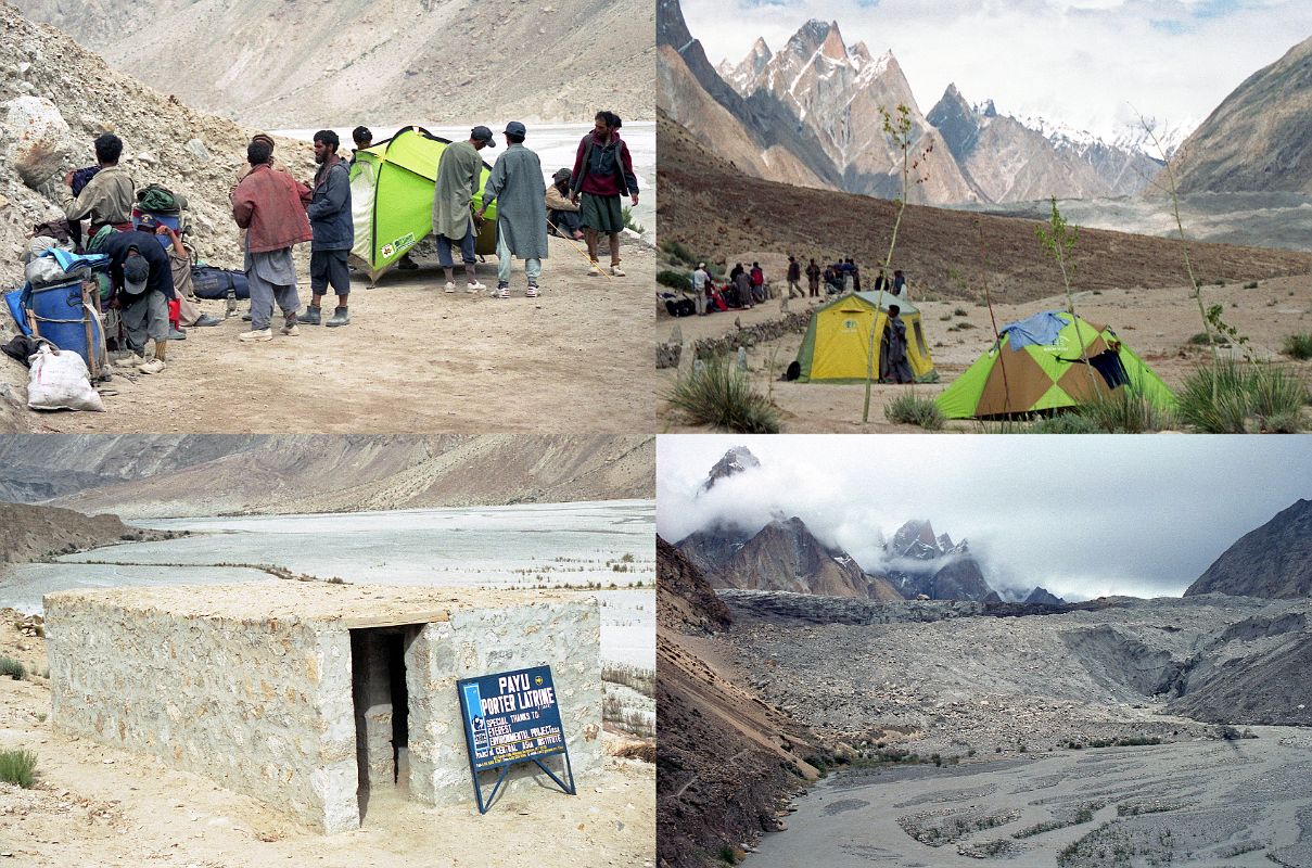 01 After Setting Up Our Camp At Paiju, I Used The Latrine Built By The Central Asia Institute And Then Walked Ahead To Look At The Trail To The Baltoro Glacier